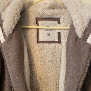 H&M zip up hoodie.